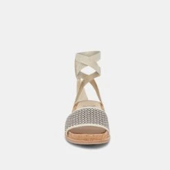 Dolce Vita SALACY SANDALS BLACK NATURAL RAFFIA(Salacy Sandals Black Natural Raffia) -Dolce Vita Shop DOLCEVITA SANDALS SALACY BLACKNATURALRAFFIA 04