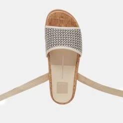 Dolce Vita SALACY SANDALS BLACK NATURAL RAFFIA(Salacy Sandals Black Natural Raffia) -Dolce Vita Shop DOLCEVITA SANDALS SALACY BLACKNATURALRAFFIA 06