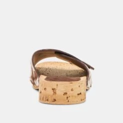 SANDY SANDALS COCOA TAURUS CALF HAIR(Sandy Sandals Cocoa Taurus Calf Hair) -Dolce Vita Shop DOLCEVITA SANDALS SANDY COCOATAURUSCALFHAIR 05