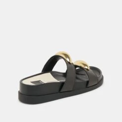 SATINE SANDALS BLACK LEATHER(Satine Sandals Black Leather) -Dolce Vita Shop DOLCEVITA SANDALS SATINE BLACKLEATHER 03