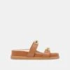SATINE SANDALS SADDLE LEATHER(Satine Sandals Saddle Leather)