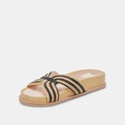 SELDA SANDALS NATURAL BLACK RAFFIA(Selda Sandals Natural Black Raffia) -Dolce Vita Shop DOLCEVITA SANDALS SELDA NATURAL BLACKRAFFIA 09