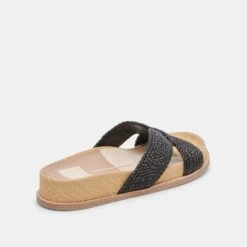 SELDA WIDE SANDALS ONYX RAFFIA(Selda Wide Sandals Onyx Raffia) -Dolce Vita Shop DOLCEVITA SANDALS SELDA ONYXRAFFIA 03 69e7080d 0da8 45b9 a2d6 344b7ae2aae4