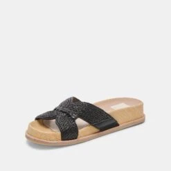 SELDA WIDE SANDALS ONYX RAFFIA(Selda Wide Sandals Onyx Raffia) -Dolce Vita Shop DOLCEVITA SANDALS SELDA ONYXRAFFIA 09 7b207d82 0576 40bd 85c0 e2c5726ebcf6