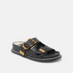 SEVANA SANDALS BLACK LEATHER(Sevana Sandals Black Leather) -Dolce Vita Shop DOLCEVITA SANDALS SEVANA BLACKLEATHER 01