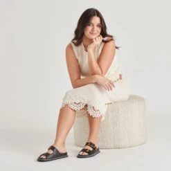 SEVANA SANDALS BLACK LEATHER(Sevana Sandals Black Leather) -Dolce Vita Shop DOLCEVITA SANDALS SEVANA BLACKLEATHER ONFOOT 01