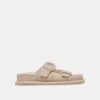 SHAUNY SANDALS DK TAUPE SUEDE(Shauny Sandals Dk Taupe Suede)