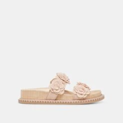 SHERLA SANDALS PRALINE RAFFIA(Sherla Sandals Praline Raffia)