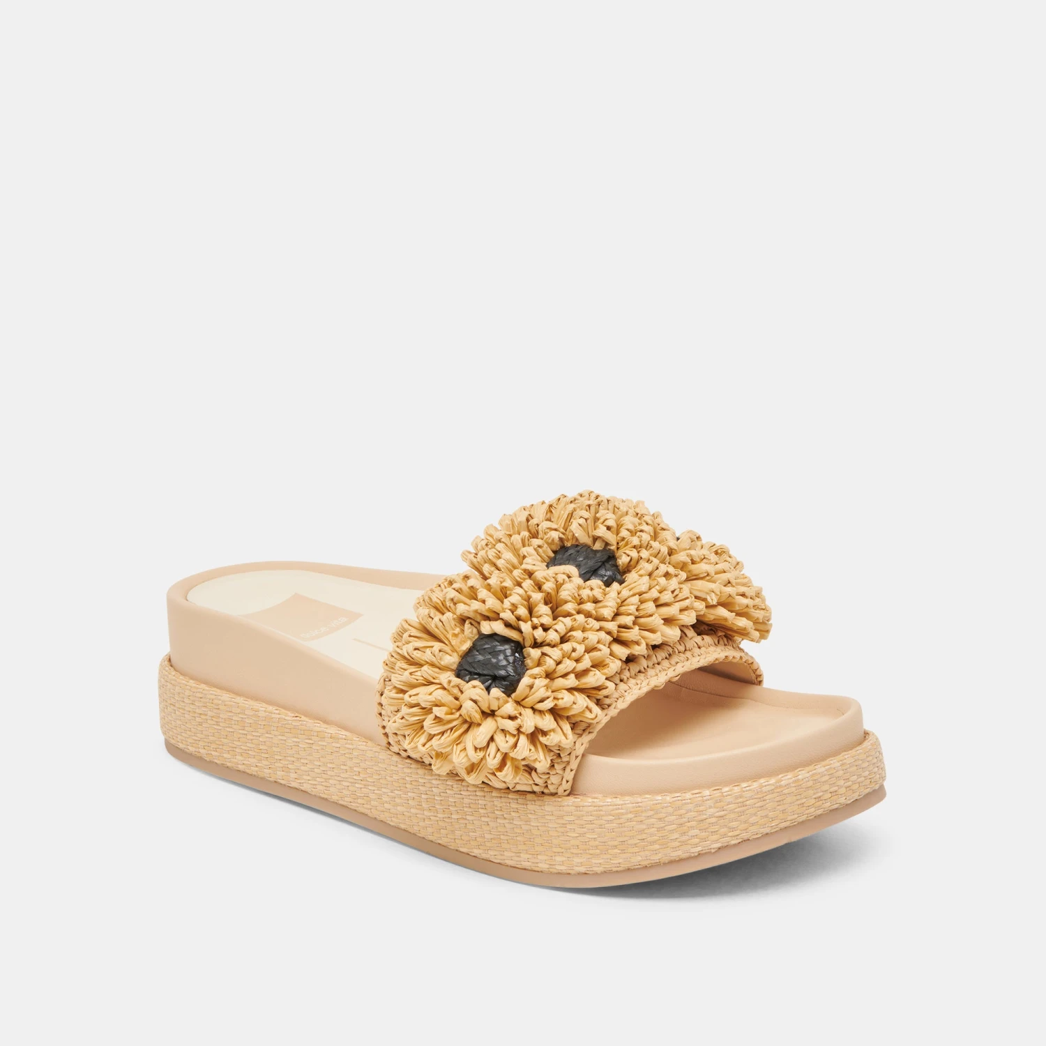 SIDONA FLOWER SANDALS LT NATURAL RAFFIA(Sidona Flower Sandals Lt Natural Raffia) 2 SIDONA FLOWER SANDALS LT NATURAL RAFFIA(Sidona Flower Sandals Lt Natural Raffia) - Image 2