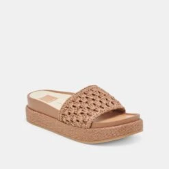 SIDONA SANDALS BROWN RAFFIA(Sidona Sandals Brown Raffia) -Dolce Vita Shop DOLCEVITA SANDALS SIDONA BROWNRAFFIA 01