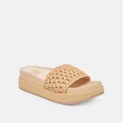 SIDONA SANDALS LT NATURAL RAFFIA(Sidona Sandals Lt Natural Raffia) -Dolce Vita Shop DOLCEVITA SANDALS SIDONA LTNATURALRAFFIA 01
