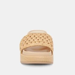 SIDONA SANDALS LT NATURAL RAFFIA(Sidona Sandals Lt Natural Raffia) -Dolce Vita Shop DOLCEVITA SANDALS SIDONA LTNATURALRAFFIA 04
