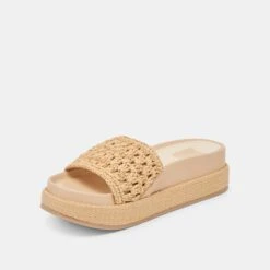 SIDONA SANDALS LT NATURAL RAFFIA(Sidona Sandals Lt Natural Raffia) -Dolce Vita Shop DOLCEVITA SANDALS SIDONA LTNATURALRAFFIA 08