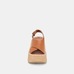SKYLAR WEDGES BROWN LEATHER(Skylar Wedges Brown Leather) -Dolce Vita Shop DOLCEVITA SANDALS SKYLAR BROWNLEATHER 04