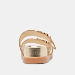 SOYA SANDALS GOLD DISTRESSED LEATHER(Soya Sandals Gold Distressed Leather) -Dolce Vita Shop DOLCEVITA SANDALS SOYA GOLDDISTRESSEDLEATHER 05