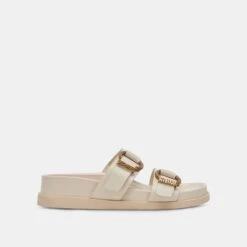 SOYA SANDALS WHITE LEATHER(Soya Sandals White Leather)