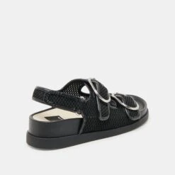 STARLA MESH SANDALS BLACK WOVEN MESH(Starla Mesh Sandals Black Woven Mesh) -Dolce Vita Shop DOLCEVITA SANDALS STARLAMESH BLACKWOVENMESH 03