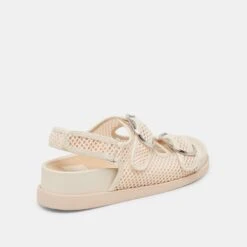 STARLA MESH SANDALS CREME WOVEN MESH(Starla Mesh Sandals Creme Woven Mesh) -Dolce Vita Shop DOLCEVITA SANDALS STARLAMESH CREMEWOVENMESH 03