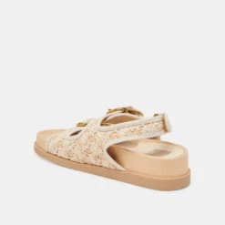 STARLA SANDALS CREME FLORAL RAFFIA(Starla Sandals Creme Floral Raffia) -Dolce Vita Shop DOLCEVITA SANDALS STARLA CREMEFLORAL 09