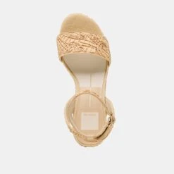 TALISA WEDGES NATURAL MACRAME(Talisa Wedges Natural Macrame) -Dolce Vita Shop DOLCEVITA SANDALS TALISA NATURALMACRAME 06