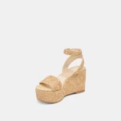 TALISA WEDGES NATURAL MACRAME(Talisa Wedges Natural Macrame) -Dolce Vita Shop DOLCEVITA SANDALS TALISA NATURALMACRAME 08
