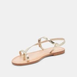 WANDRE SANDALS GOLD DISTRESSED LEATHER(Wandre Sandals Gold Distressed Leather) -Dolce Vita Shop DOLCEVITA SANDALS WANDRE GOLD DISTRESSED LEATHER 08