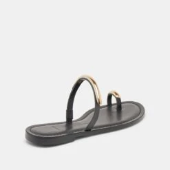 WINK SANDALS BLACK LEATHER(Wink Sandals Black Leather) -Dolce Vita Shop DOLCEVITA SANDALS WINK BLACKLEATHER 03