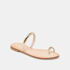WINK SANDALS BONE LEATHER(Wink Sandals Bone Leather) -Dolce Vita Shop DOLCEVITA SANDALS WINK BONELEATHER 01