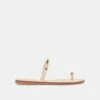 WINK WIDE SANDALS BONE LEATHER(Wink Wide Sandals Bone Leather)
