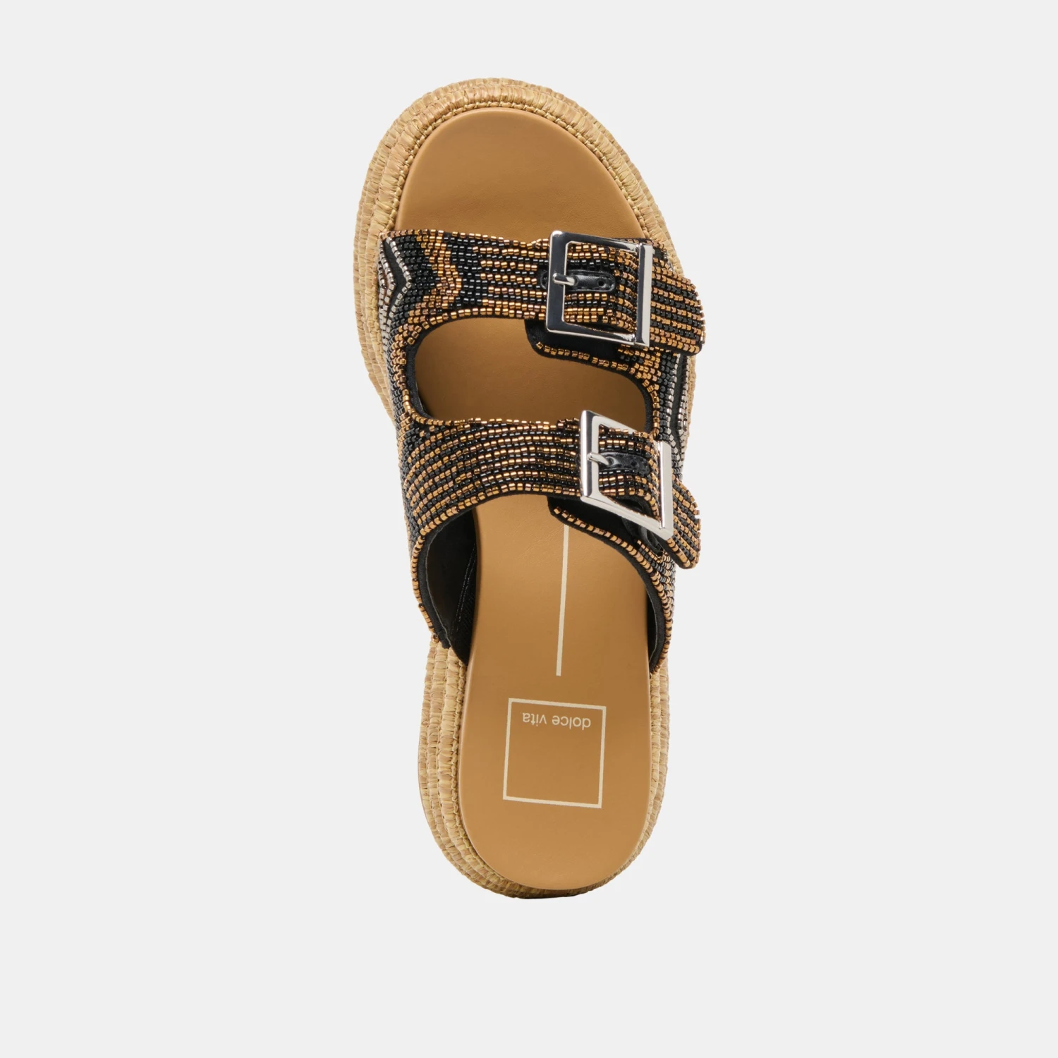 WIXIE SANDALS BLACK MULTI BEADS(Wixie Sandals Black Multi Beads) 8 WIXIE SANDALS BLACK MULTI BEADS(Wixie Sandals Black Multi Beads) - Image 8