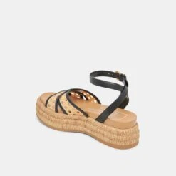 WRILEY SANDALS BLACK WOVEN RAFFIA(Wriley Sandals Black Woven Raffia) -Dolce Vita Shop DOLCEVITA SANDALS WRILEY BLACKWOVENRAFFIA 09