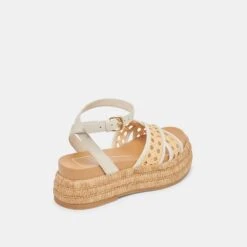 WRILEY SANDALS CREME WOVEN RAFFIA(Wriley Sandals Creme Woven Raffia) -Dolce Vita Shop DOLCEVITA SANDALS WRILEY CREMEWOVENRAFFIA 03