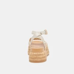 WRILEY SANDALS CREME WOVEN RAFFIA(Wriley Sandals Creme Woven Raffia) -Dolce Vita Shop DOLCEVITA SANDALS WRILEY CREMEWOVENRAFFIA 05