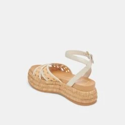 WRILEY SANDALS CREME WOVEN RAFFIA(Wriley Sandals Creme Woven Raffia) -Dolce Vita Shop DOLCEVITA SANDALS WRILEY CREMEWOVENRAFFIA 09