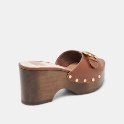 YALAH HEELS BROWN LEATHER(Yalah Heels Brown Leather) -Dolce Vita Shop DOLCEVITA SANDALS YALAH BROWNLEATHER 03