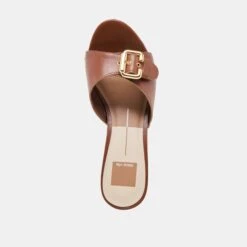 YALAH HEELS BROWN LEATHER(Yalah Heels Brown Leather) -Dolce Vita Shop DOLCEVITA SANDALS YALAH BROWNLEATHER 06