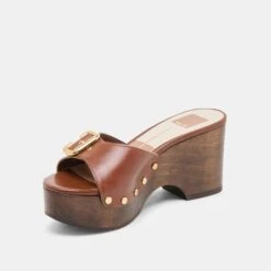 YALAH HEELS BROWN LEATHER(Yalah Heels Brown Leather) -Dolce Vita Shop DOLCEVITA SANDALS YALAH BROWNLEATHER 08