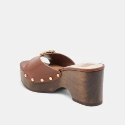 YALAH HEELS BROWN LEATHER(Yalah Heels Brown Leather) -Dolce Vita Shop DOLCEVITA SANDALS YALAH BROWNLEATHER 09