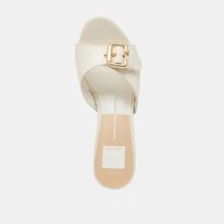 YALAH HEELS OFF WHITE LEATHER(Yalah Heels Off White Leather) -Dolce Vita Shop DOLCEVITA SANDALS YALAH OFFWHITELEATHER 06