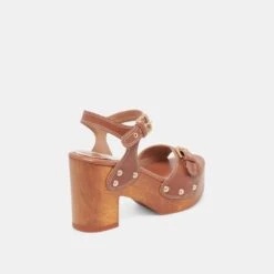 YANDY HEELS COGNAC LEATHER(Yandy Heels Cognac Leather) -Dolce Vita Shop DOLCEVITA SANDALS YANDY COGNACLEATHER 03