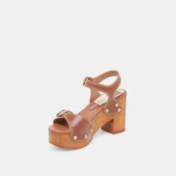 YANDY HEELS COGNAC LEATHER(Yandy Heels Cognac Leather) -Dolce Vita Shop DOLCEVITA SANDALS YANDY COGNACLEATHER 08