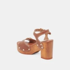 YANDY HEELS COGNAC LEATHER(Yandy Heels Cognac Leather) -Dolce Vita Shop DOLCEVITA SANDALS YANDY COGNACLEATHER 09