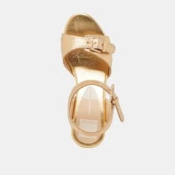 YANDY HEELS GOLD LEATHER(Yandy Heels Gold Leather) -Dolce Vita Shop DOLCEVITA SANDALS YANDY GOLDLEATHER 06