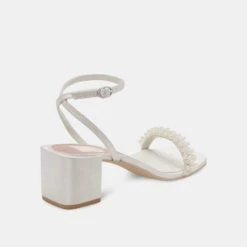 ZALIMA HEELS VANILLA PEARLS(Zalima Heels In Vanilla Pearls) -Dolce Vita Shop DOLCEVITA SANDALS ZALIMA VANILLAPEARLS 03 7d091204 1f21 4e57 ad91 8f60029dc05e