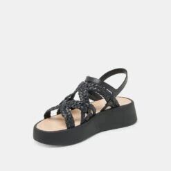 GATSBY SANDALS BLACK LEATHER(Gatsby Sandals Black Leather) -Dolce Vita Shop DOLCEVITA SANDAL GATSBY BLACKLEATHER 08