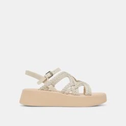 GATSBY SANDALS CREME LEATHER(Gatsby Sandals Creme Leather)