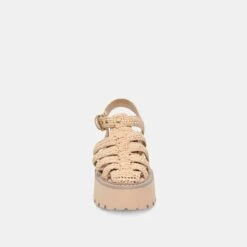 LASLY SANDALS NATURAL KNIT(Lasly Sandals Natural Knit) -Dolce Vita Shop DOLCEVITA SANDAL LASLY NATURALKNIT 04