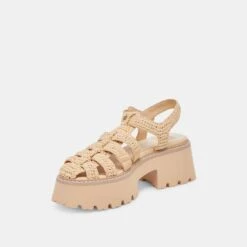 LASLY SANDALS NATURAL KNIT(Lasly Sandals Natural Knit) -Dolce Vita Shop DOLCEVITA SANDAL LASLY NATURALKNIT 09