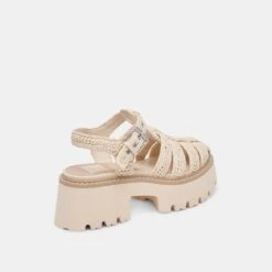 LASLY SANDALS OATMEAL KNIT(Lasly Sandals Oatmeal Knit) -Dolce Vita Shop DOLCEVITA SANDAL LASLY OATMEALKNIT 03