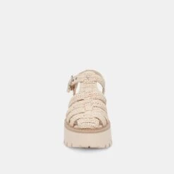 LASLY SANDALS OATMEAL KNIT(Lasly Sandals Oatmeal Knit) -Dolce Vita Shop DOLCEVITA SANDAL LASLY OATMEALKNIT 04